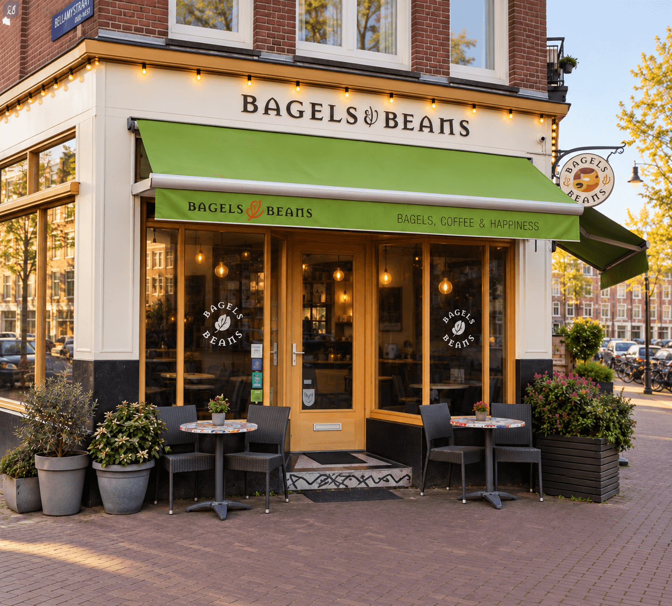 Bagels & Beans Amsterdam Raadhuisstraat