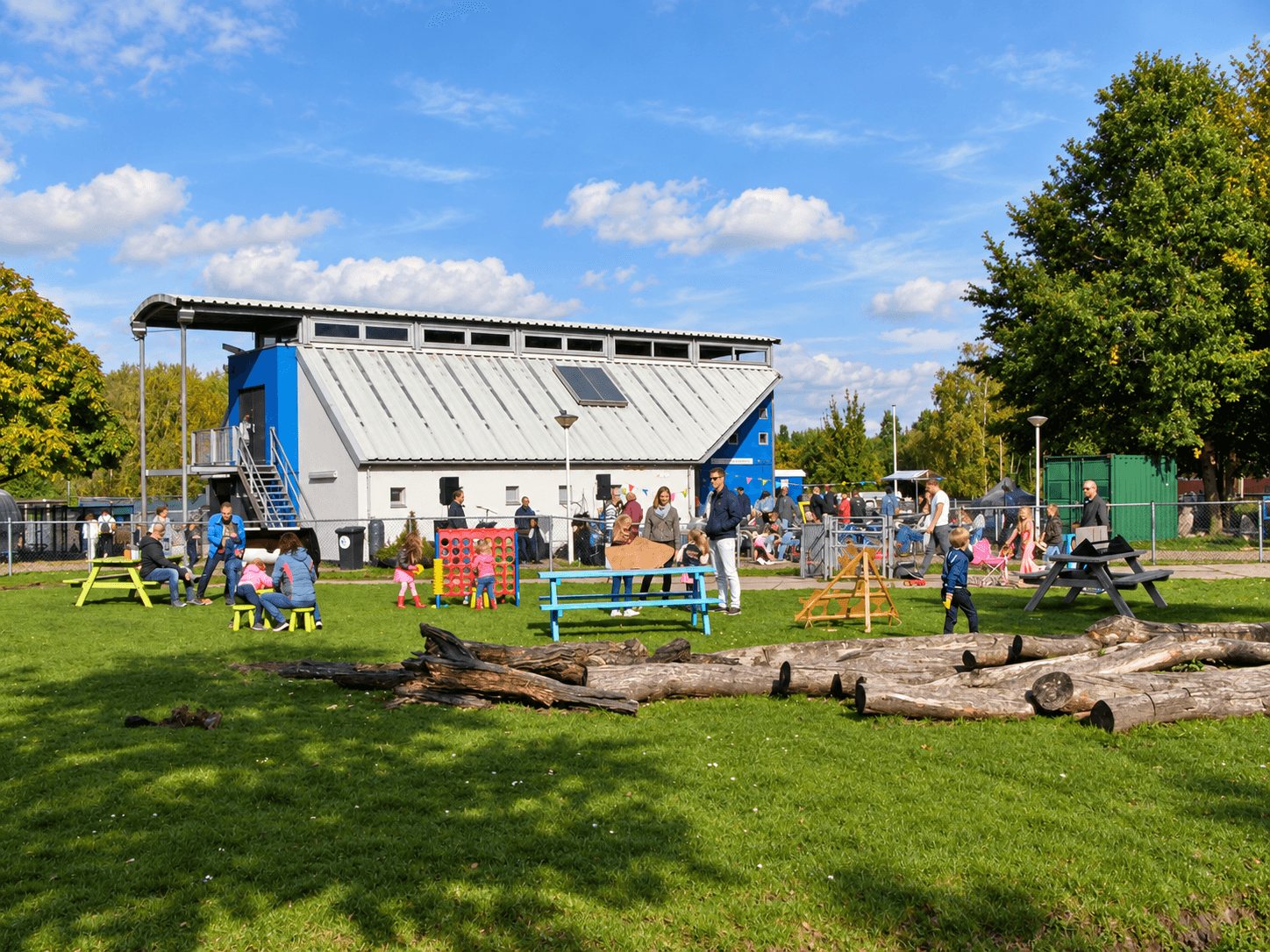 Dieren kijken en spelen bij Stadsboerderij De Balijhoeve